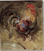 unknow artist Cock 081 USA oil painting artist